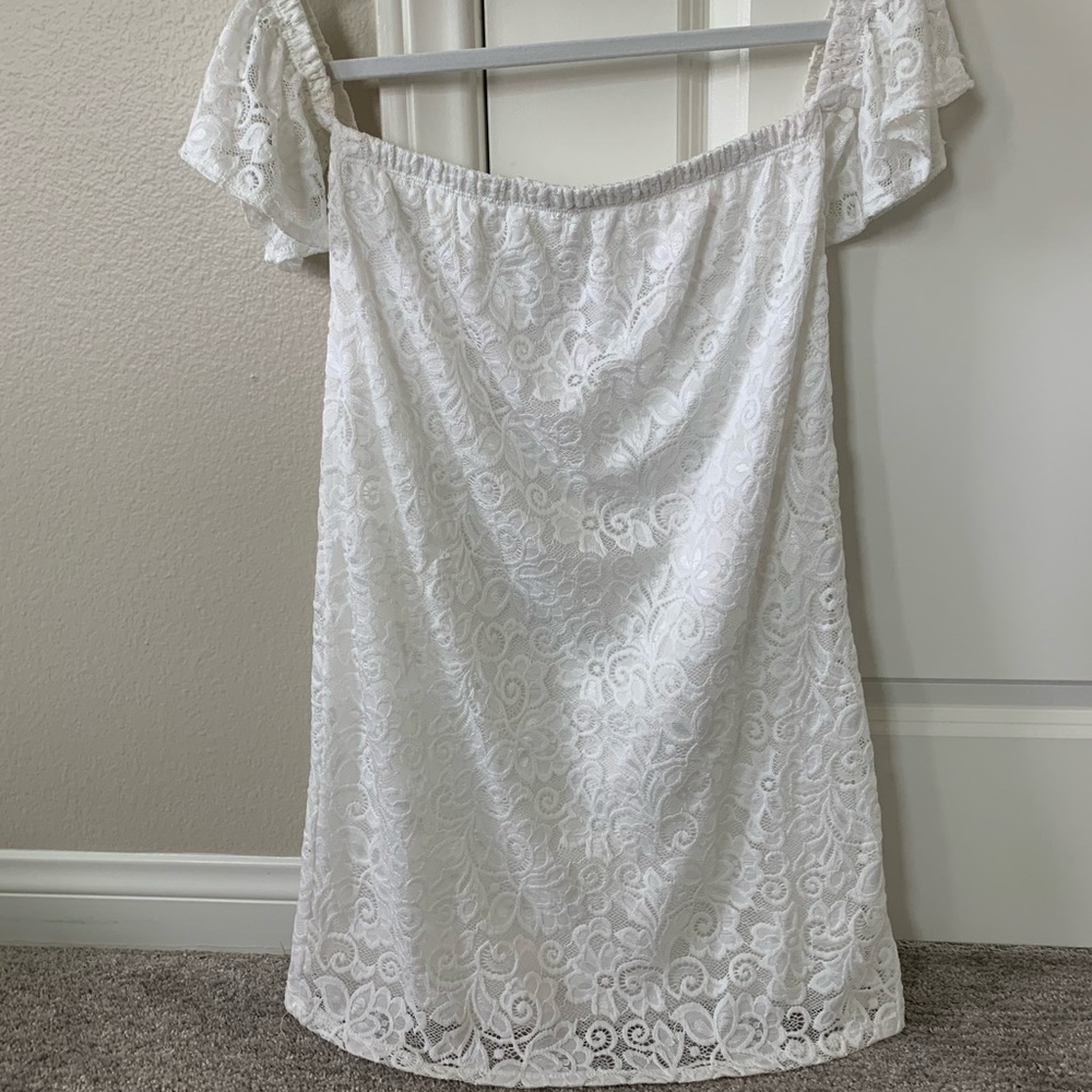 Off-the-shoulder Charlotte Russe Dress